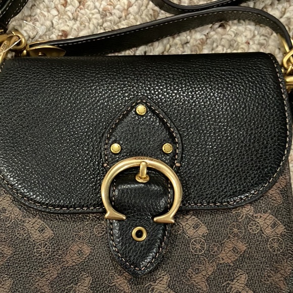 Coach Beat Shoulder Bag 18 With Horse And Carriage Print 4603 - Picture 10 of 17